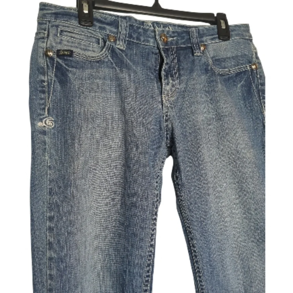 Adiktd Size 10 Embellished Bootcut Jeans Coastal Cowgirl Festival Elevated Basic